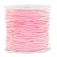 Macramé draad 0.8mm Light pink